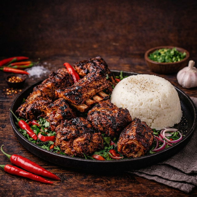 Mangolian Goat and Ugali